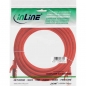 Preview: InLine Patch Cable CAT5E F/UTP, red, 7.5m