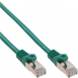 Preview: InLine Patch Cable CAT5E SF/UTP, green, 0.5m