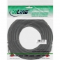 Preview: InLine Patch Cable CAT6 S/FTP, PVC, black, 10m