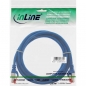 Preview: InLine Patch Cable CAT6 S/FTP, PVC, blue, 2.0m