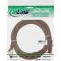 Preview: InLine Patch Cable CAT6 S/FTP, PVC, brown, 3.0m