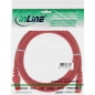 Preview: InLine Patch Cable CAT6 S/FTP, PVC, red, 0.25m