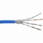 Preview: InLine Bulk Cable Stranded CAT6 S/FTP, 100m, blue