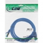 Preview: InLine Patch Cable CAT6A S/FTP, blue, 2.0m