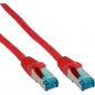 Preview: InLine Patch Cable CAT6A S/FTP, red, 10m