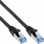 Preview: InLine Patch Cable CAT6A S/FTP, black, 7.5m