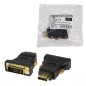 Preview: LogiLink DVI-D to HDMI Adapter, black
DVI-D (24+1) Male to  HDMI Female, gold plated