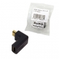 Preview: LogiLink HDMI Adapter,  90 degree angled, black
HDMI Male to HDMI Female, gold-plated
