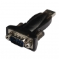 Preview: LogiLink USB 2.0 to Serial Adapter, black, 
USB2.0-A Male to DB9 Male