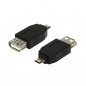 Preview: LogiLink USB 2.0 Adapter, black, 
Micro B Male to USB-A Female