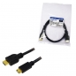 Preview: LogiLink HDMI Adapter Cable, black, 1.0m 
HDMI Male to Mini HDMI Male, gold-plated