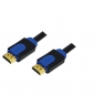 Preview: LogiLink HDMI Cable, Hi-Speed w/Ethernet, black, 2.0m 
HDMI Male to HDMI Male, gold-plated, boxed
