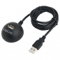 Preview: LogiLink USB 2.0 Docking Station, black, 
1.5m cable, magnet feet, USB-A Male to Female