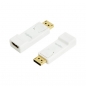 Preview: LogiLink DisplayPort to HDMI Adapter, 
DP Male - HDMI Female, with locking mechanism