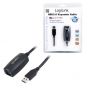 Preview: LogiLink USB 3.0 Active Repeater Cable, black, 5m, 
USB-A Male to USB-A Female