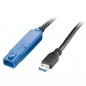 Preview: LogiLink USB 3.0 Active Repeater Cable, black, 10m, 
USB-A Male to USB-A Female