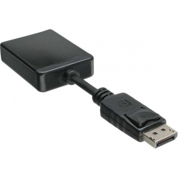 InLine DisplayPort Adapter Cable, black, 0.15m, 
DisplayPort Male to DVI-D 24+1 Female