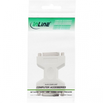 InLine DVI-D Adapter, 
digital 24+1 Female - Female