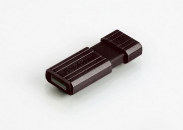 Verbatim USB Drive 2.0 PinStripe 8GB, black