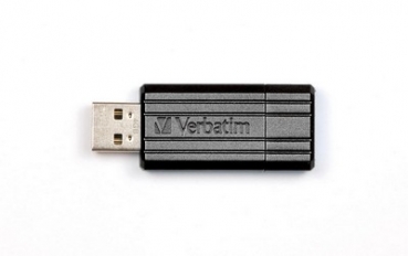 Verbatim USB Drive 2.0 PinStripe 32GB, black