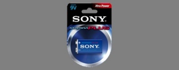 Sony Alkaline Battery, size 9V Block