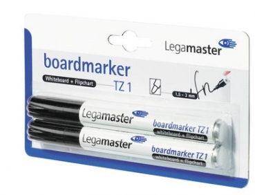 Legamaster Boardmarker TZ 1, black, 10-pack