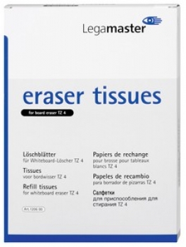 Legamaster Refill tissues for TZ 4 Erasers, 100-pack