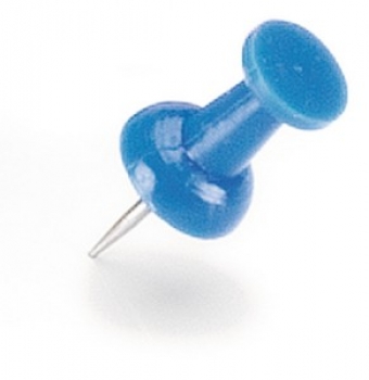 Legamaster Push Pins, blue, 50-pack
