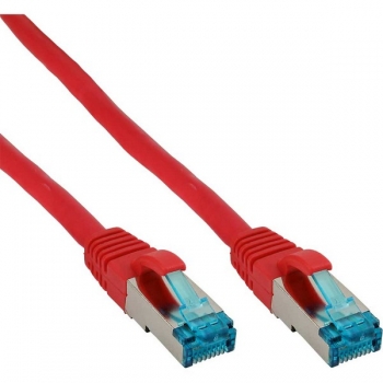 InLine Patch Cable CAT6A S/FTP, red, 0.5m