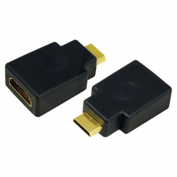 LogiLink HDMI Adapter, black
Mini HDMI Male to HDMI Female, gold-plated