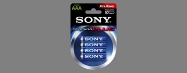 Sony Alkaline Battery, size AAA, 4-pack