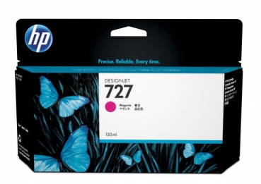 HP 727 DesignJet Ink Cartridge, 130ml, magenta