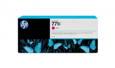 HP 771C DesignJet Ink Cartridge, 775ml, magenta