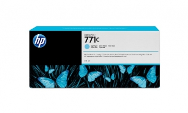 HP 771C DesignJet Ink Cartridge, 775ml, light cyan