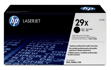 HP 29X Toner Cartridge C4129X, black