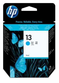 HP 13 Ink Cartridge, cyan