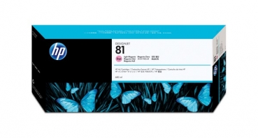 HP 81 DesignJet Dye Ink Cartridge, 680ml, light magenta