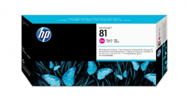 HP 81 DesignJet Printhead/Printhead Cleaner, magenta