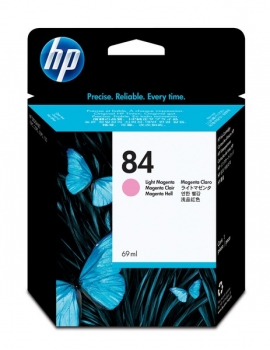HP 84 DesignJet Ink Cartridge, 69ml, light magenta