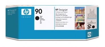 HP 90 DesignJet Printhead/Printhead Cleaner, black