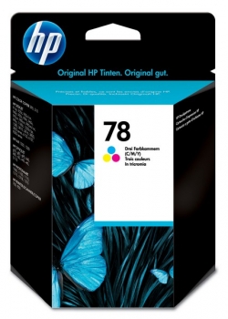 HP 78 Ink Cartridge, tri-color, 19ml