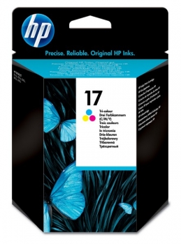 HP 17 Ink Cartridge, tri-color, 15ml