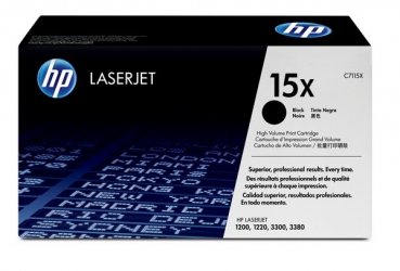 HP 15X Toner Cartridge C7115X, black