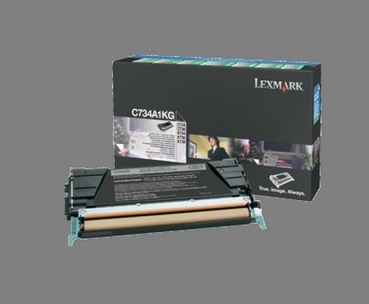 Lexmark Toner Cartridge C734A1KG, black