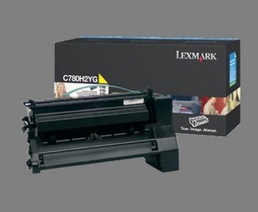 Lexmark Toner Cartridge C780H2YG, yellow