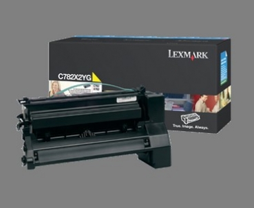 Lexmark Toner Cartridge C782X2YG, yellow