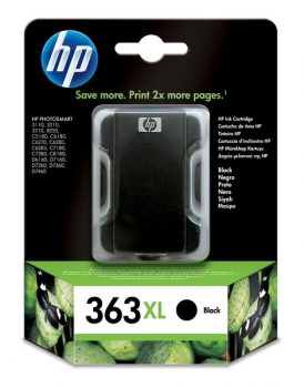 HP 363XL Ink Cartridge, black