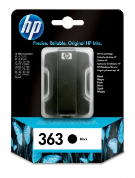 HP 363 Ink Cartridge, black