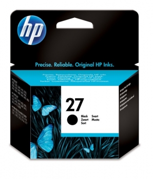 HP 27 Ink Cartridge, black, 10ml