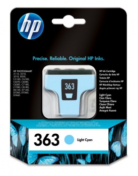 HP 363 Ink Cartridge, light cyan